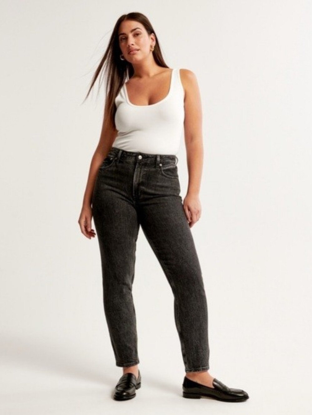 A&F Curve Love Mom Jean High Rise 28